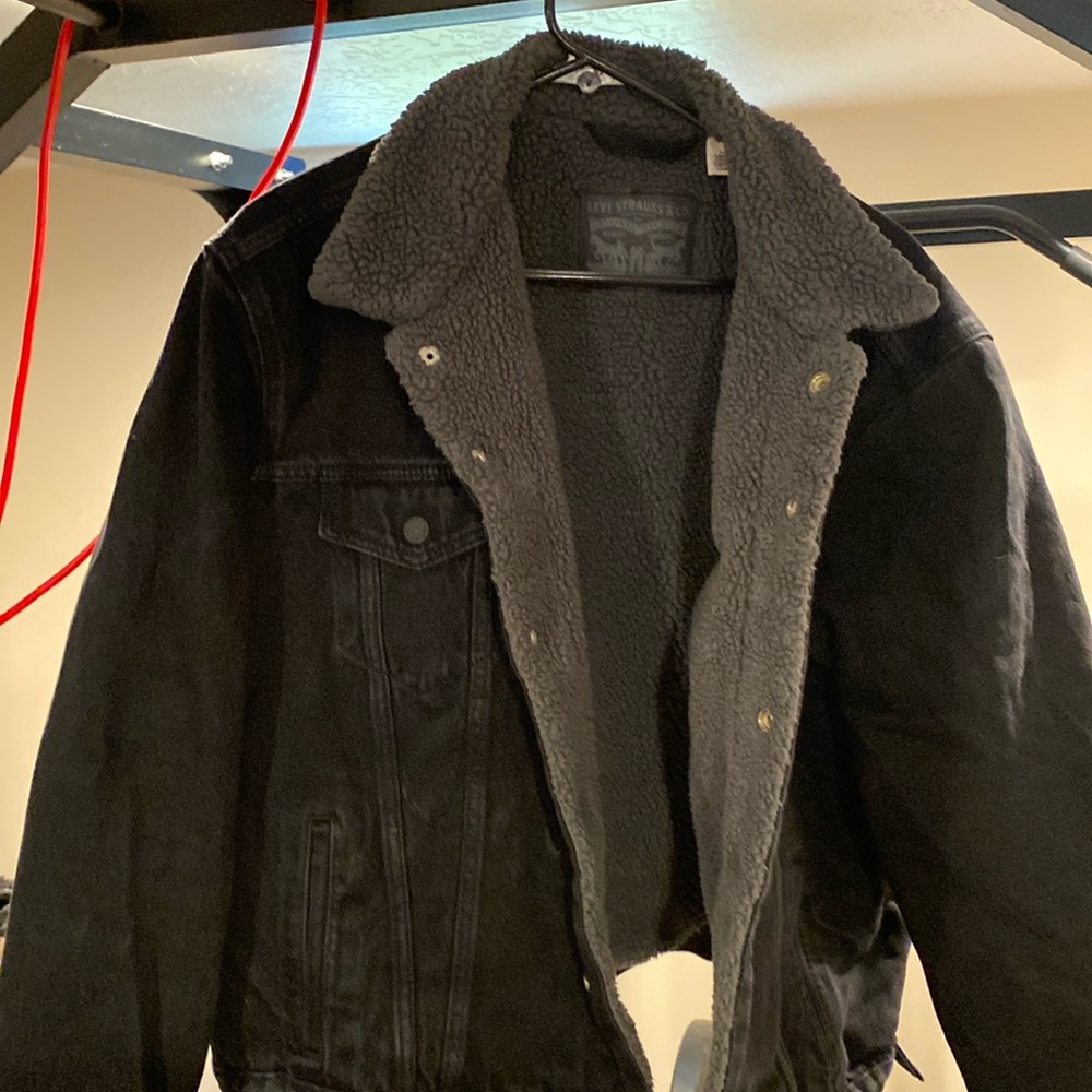 Levi’s black jean jacket